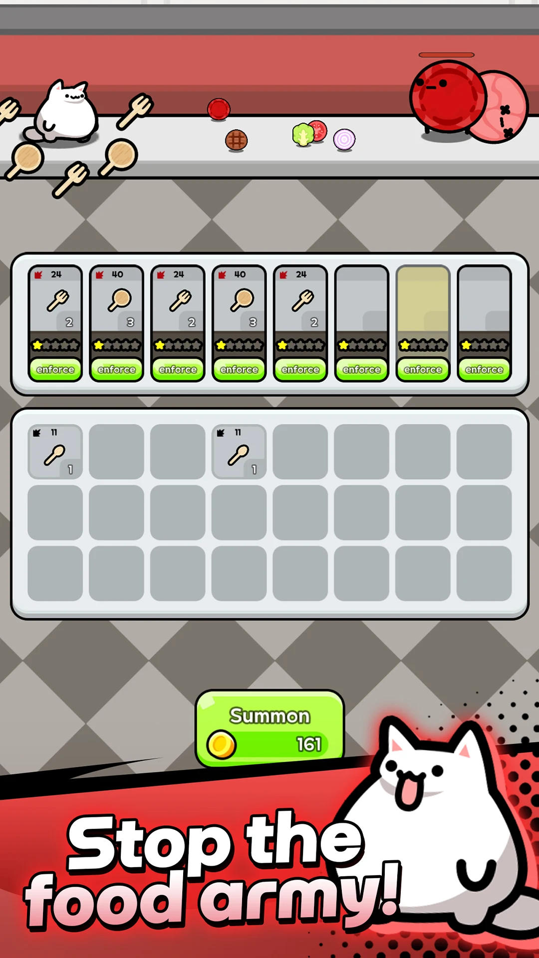 Chonky Cat: Merge Survival screenshot